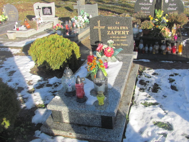 Beata Ewa Zapert 1966 Dłużec gm. Piecki - Grobonet - Wyszukiwarka osób pochowanych